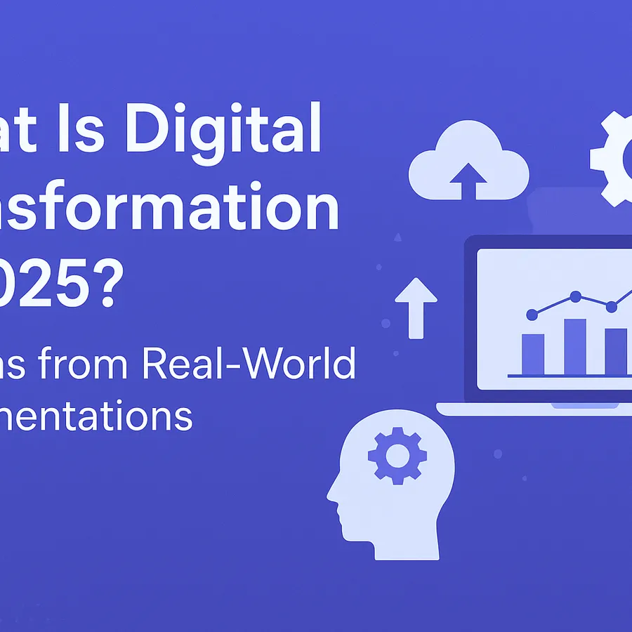 How Much Does Digital Transformation Really Cost in 2025? (Real Implementation Data & ROI)